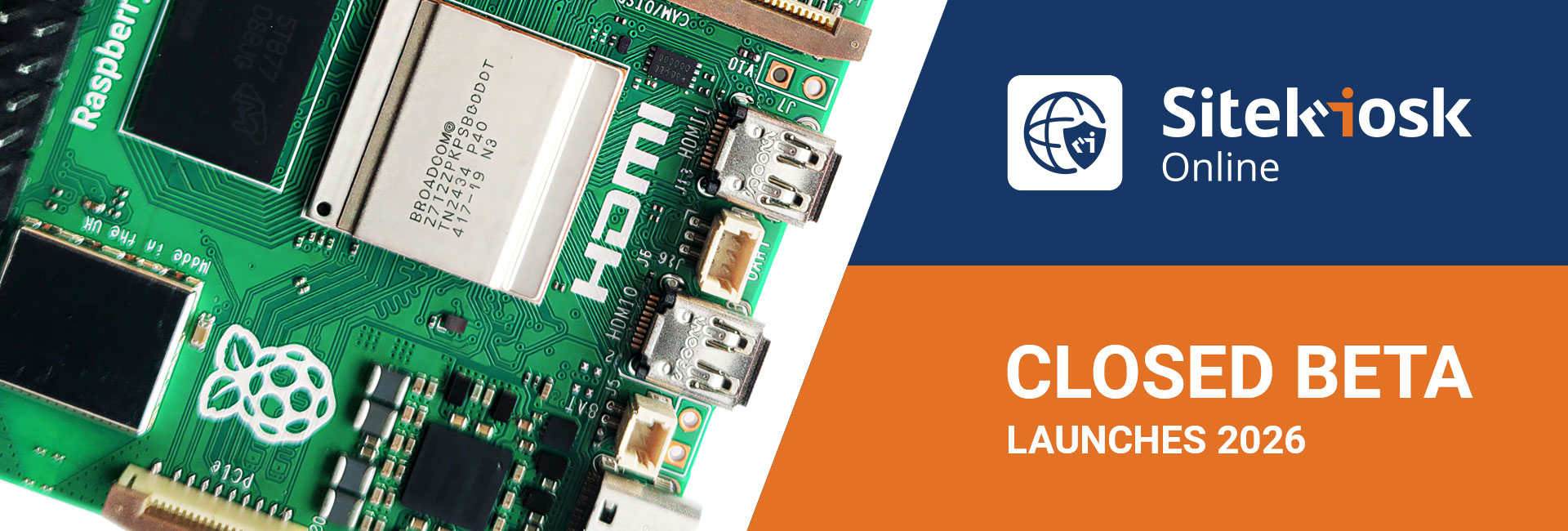 SiteKiosk Online goes Raspberry Pi